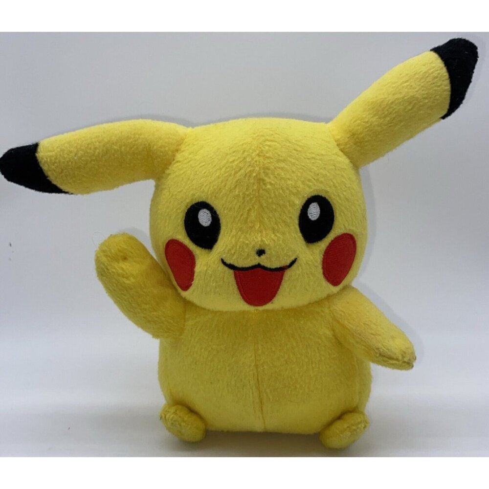 Tomy Pokémon Nintendo Pikachu Plush Stuffed Animal Yellow Soft Toy 6 inch